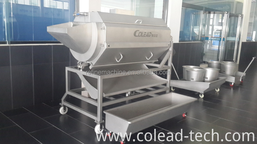 hot sale SUS 304 stainless steel commercial potato peeler machine automatic potato peeler from Binzhou Colead
